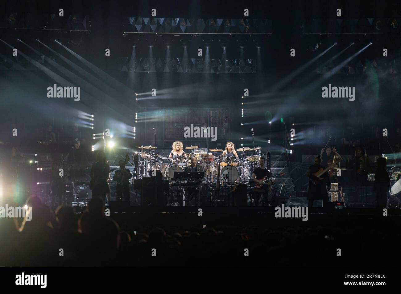 Hans Zimmer Auftritt in der AO Arena Manchester Freitag, 16. Juni 2023 Stockfoto