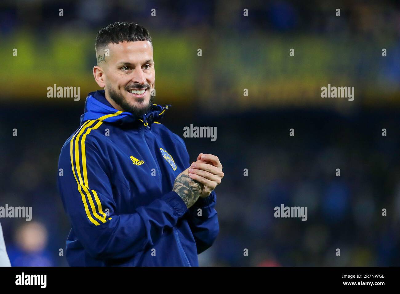 Darío Benedetto Boca Juniors-Spieler Stockfoto