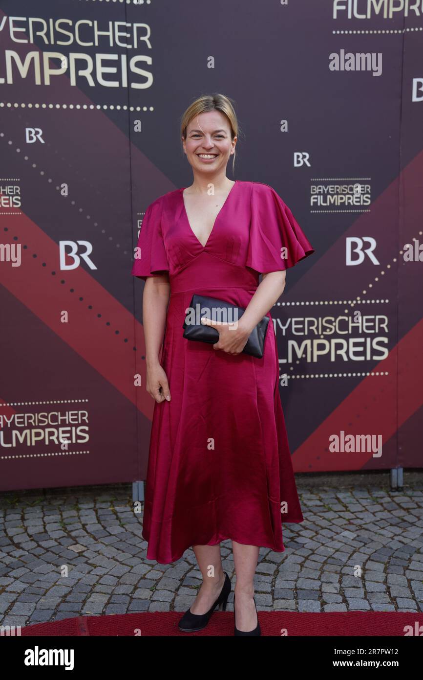 Katharina Schulze nimmt am 16. Juni 2023 in München am Bayerischen Filmpreis 2023 (Bayerischer Filmpreis) in Prinzregententheater Teil. Stockfoto
