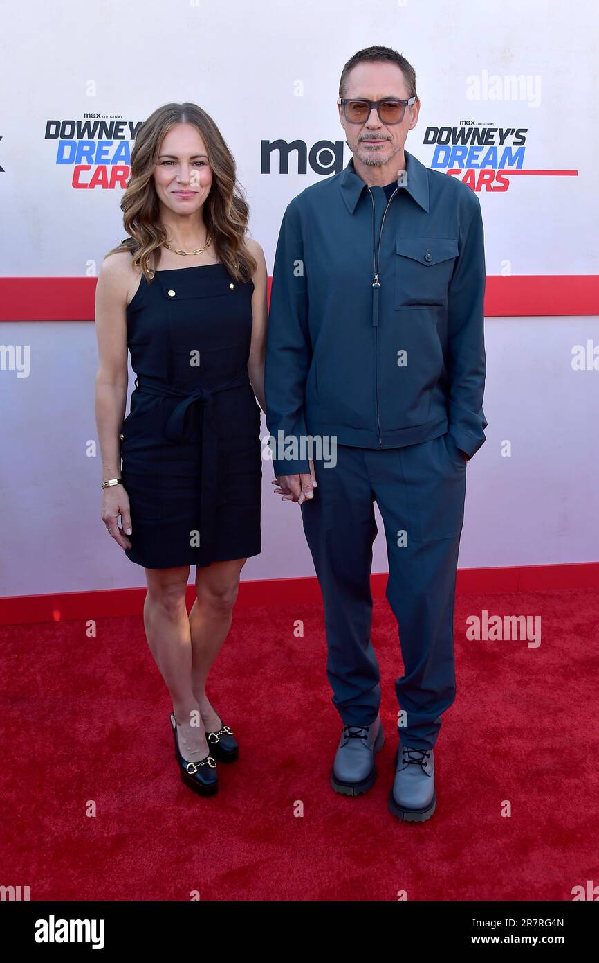 Susan Downey mit Ehemann Robert Downey Jr. bei der Premiere der MAX