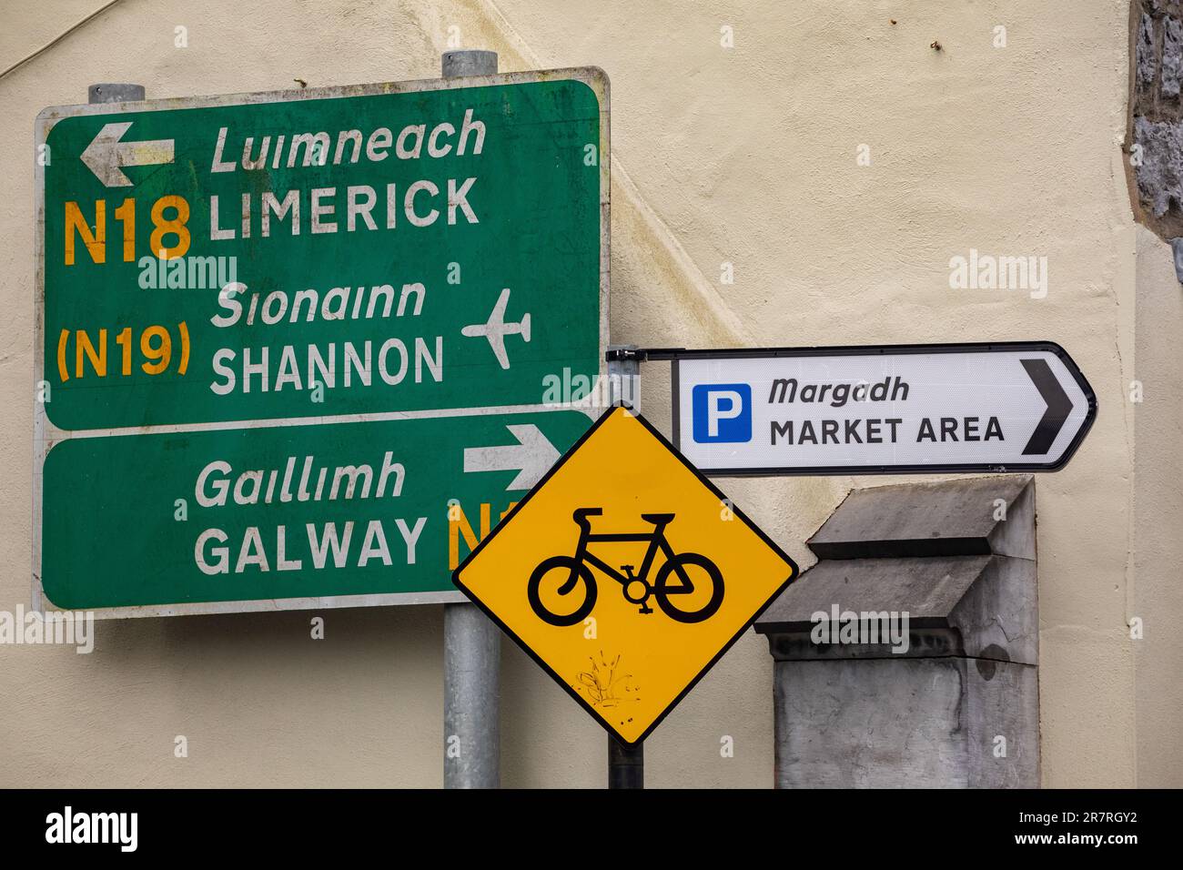 Ennis, County Clare, Irland Stockfoto