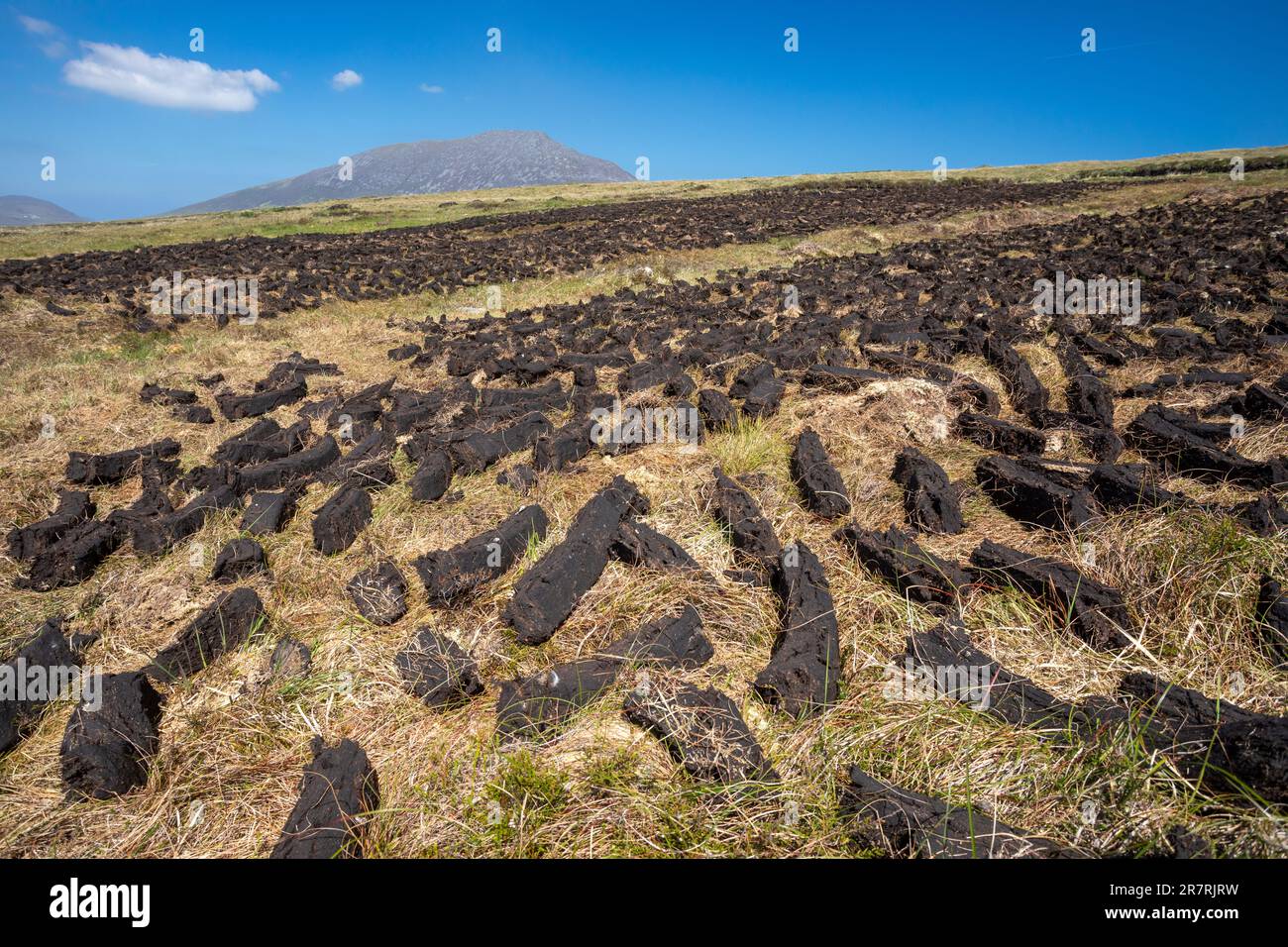 Bunnacurry (Achill Island), County Mayo, Irland Stockfoto