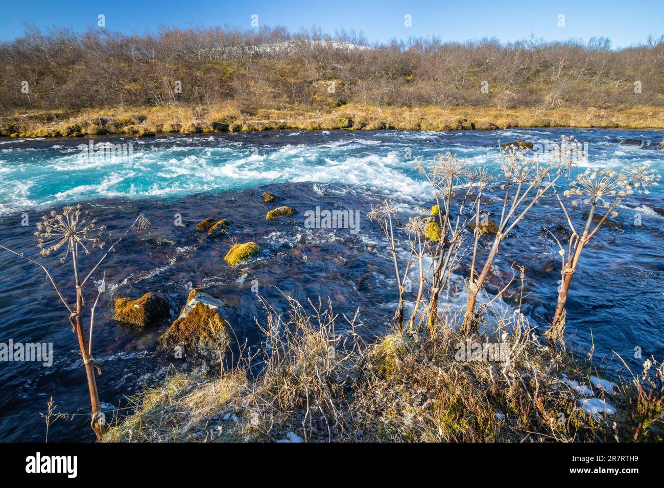 Blaskogabyggd, Sudurland, Island Stockfoto