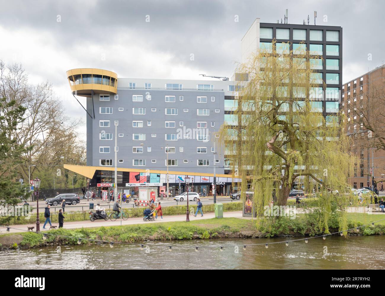 Rotterdam, Niederlande - Byzantium Mixed Use Development von OMA Stockfoto