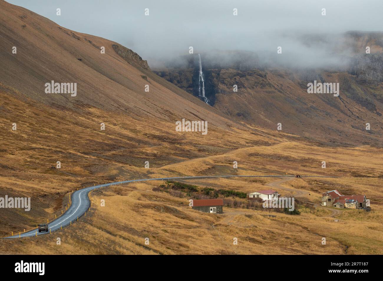 Budir, Vesturland, Island Stockfoto