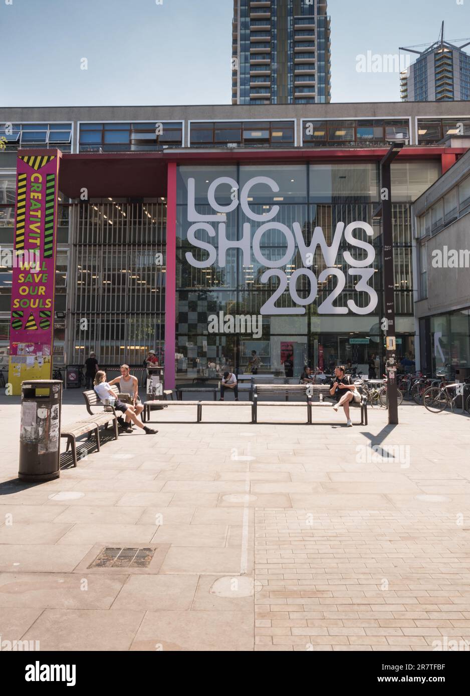 LCC Shows 2023, University of the Arts (UAL), Elephant & Castle, London, SE1, England, GROSSBRITANNIEN Stockfoto