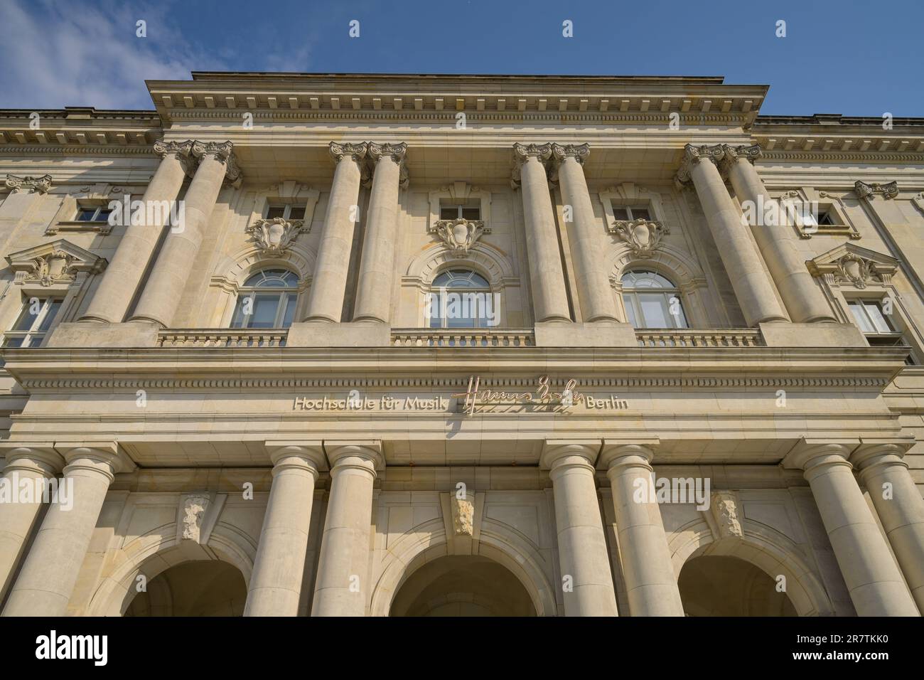 Hochschule für Musik, Hanns Eisler, Schloßplatz, Mitte, Berlin, Deutschland *** Lokale Bildunterschrift *** , Berlin, Deutschland Stockfoto