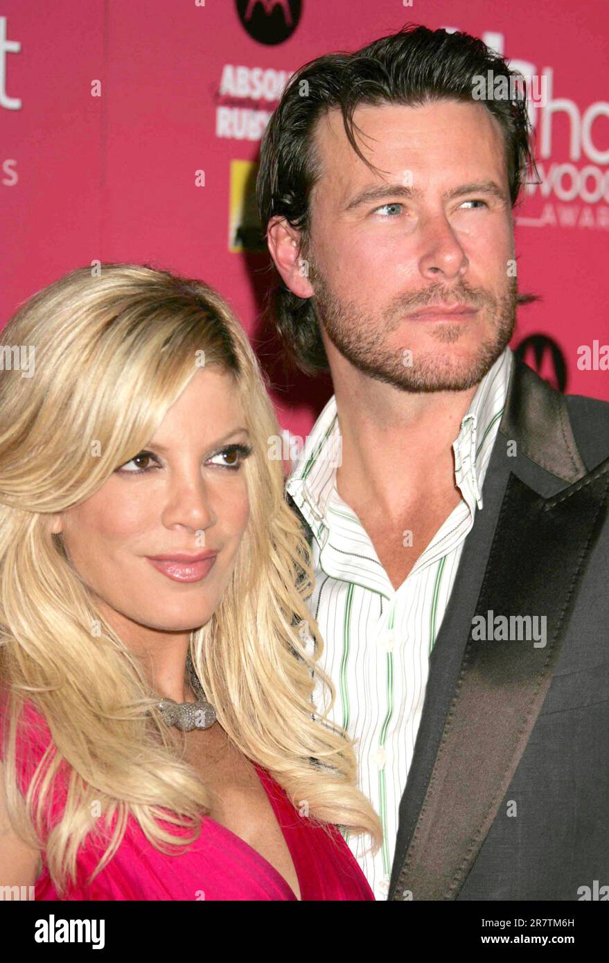 JUNE 17th 2023 Television personalities Tori Spelling and her husband