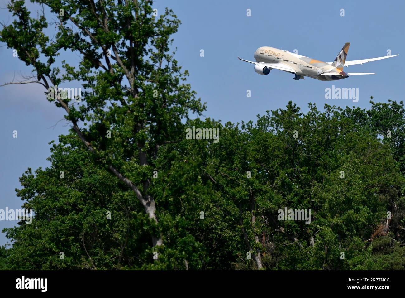 Aircraft Etihad Airways, Boeing 787-10 Dreamliner, A6-BMC Stockfoto