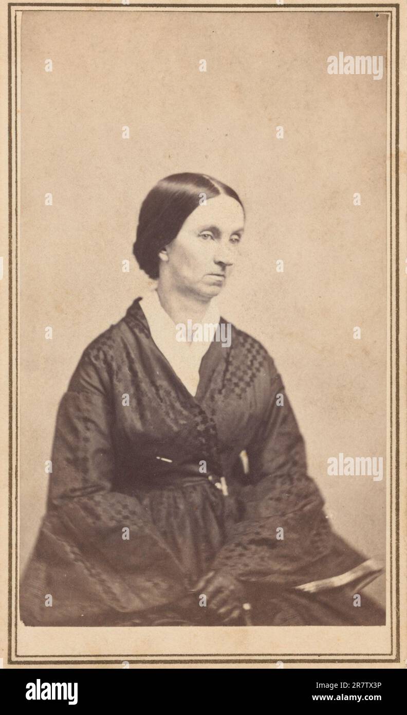 Jane Swisshelm c. 1865 Stockfoto