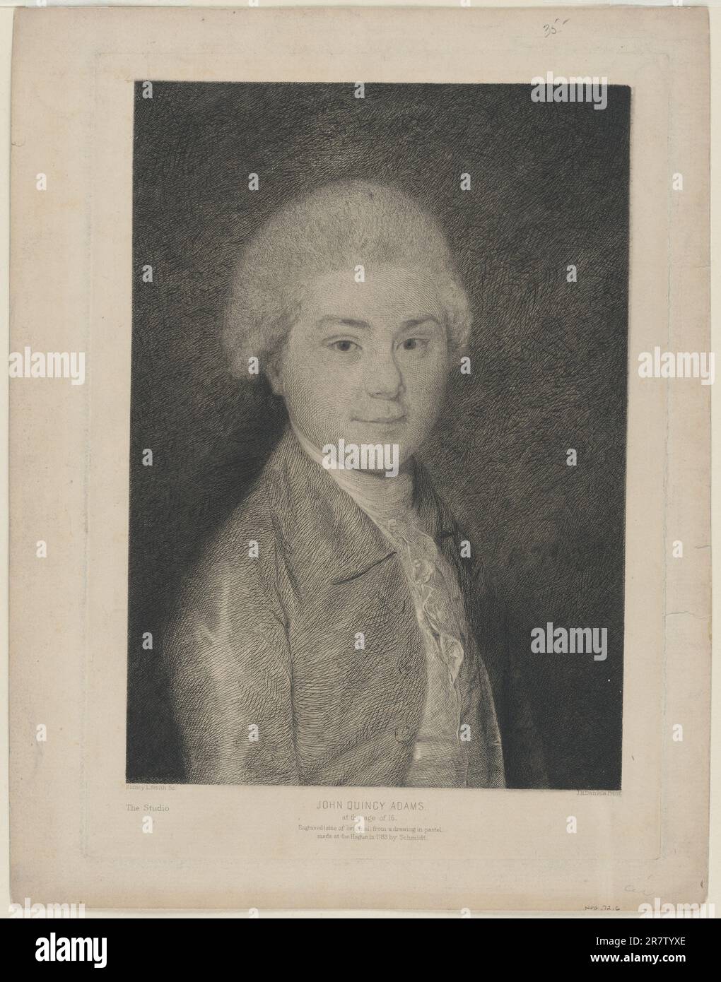 John Quincy Adams 1887 Stockfoto
