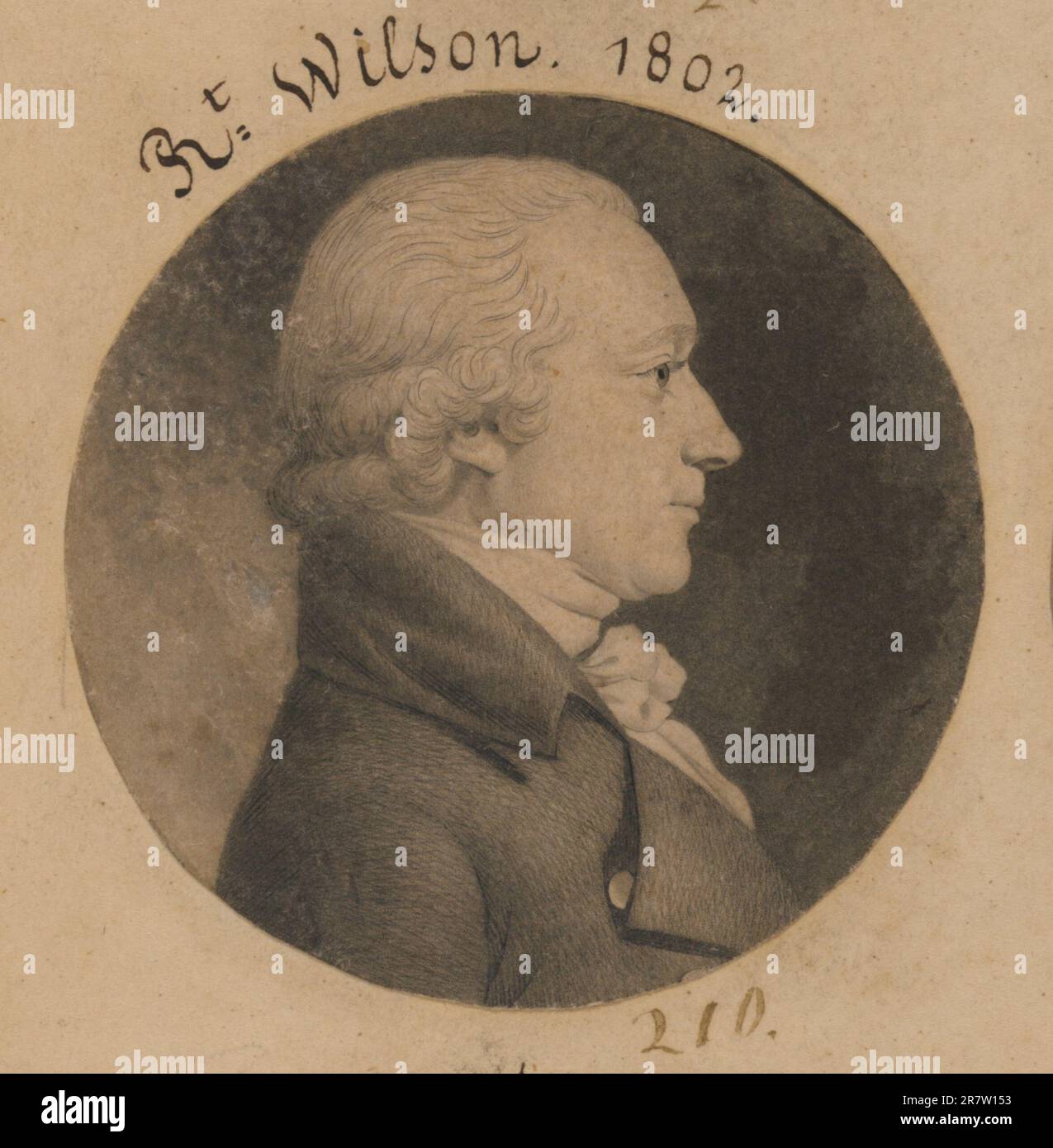 Robert Wilson 1802 Stockfoto