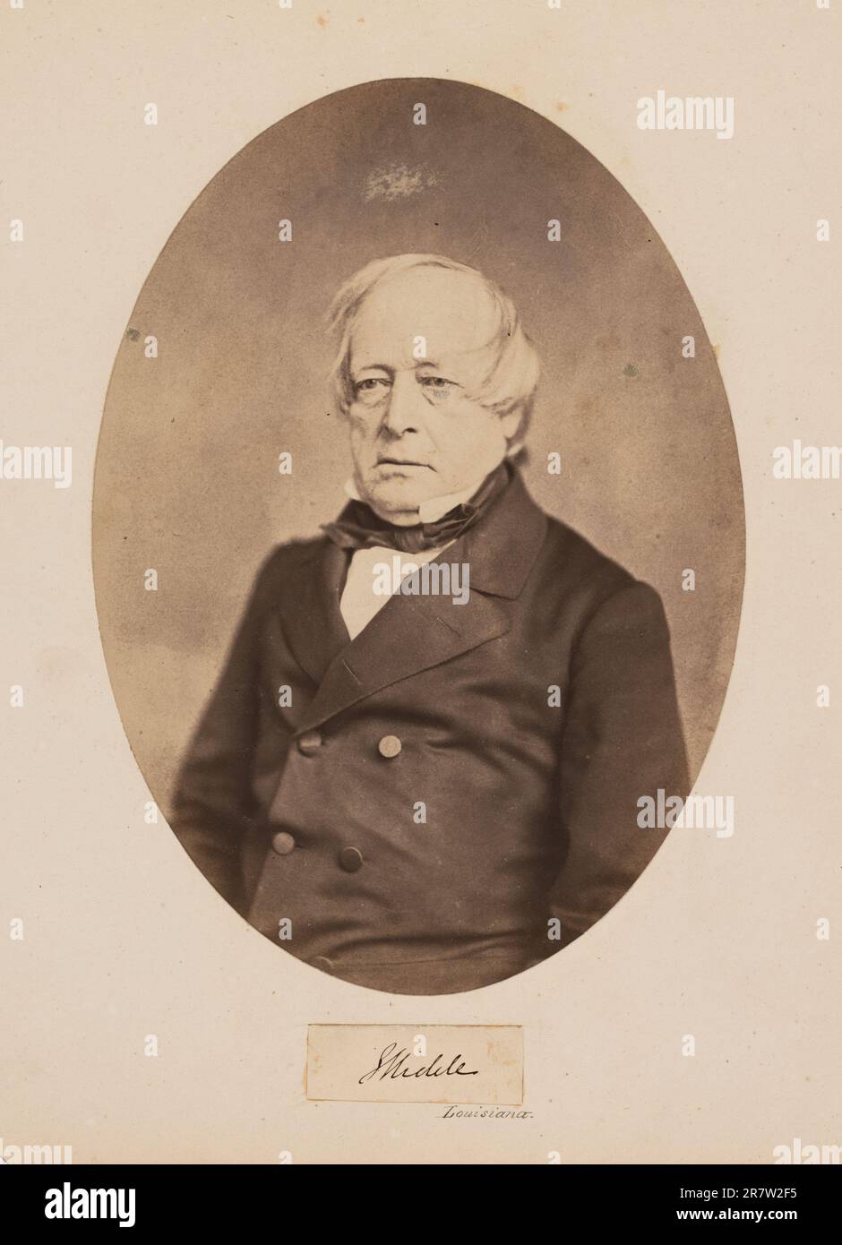 John Slidell c. 1859 Stockfoto