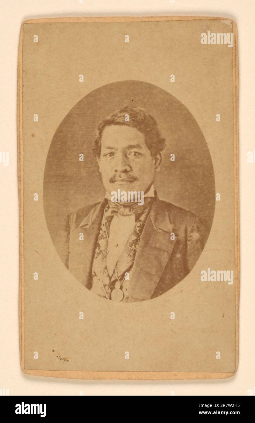 Kauikeouli c. 1850 (gedruckt c. 1870) Stockfoto