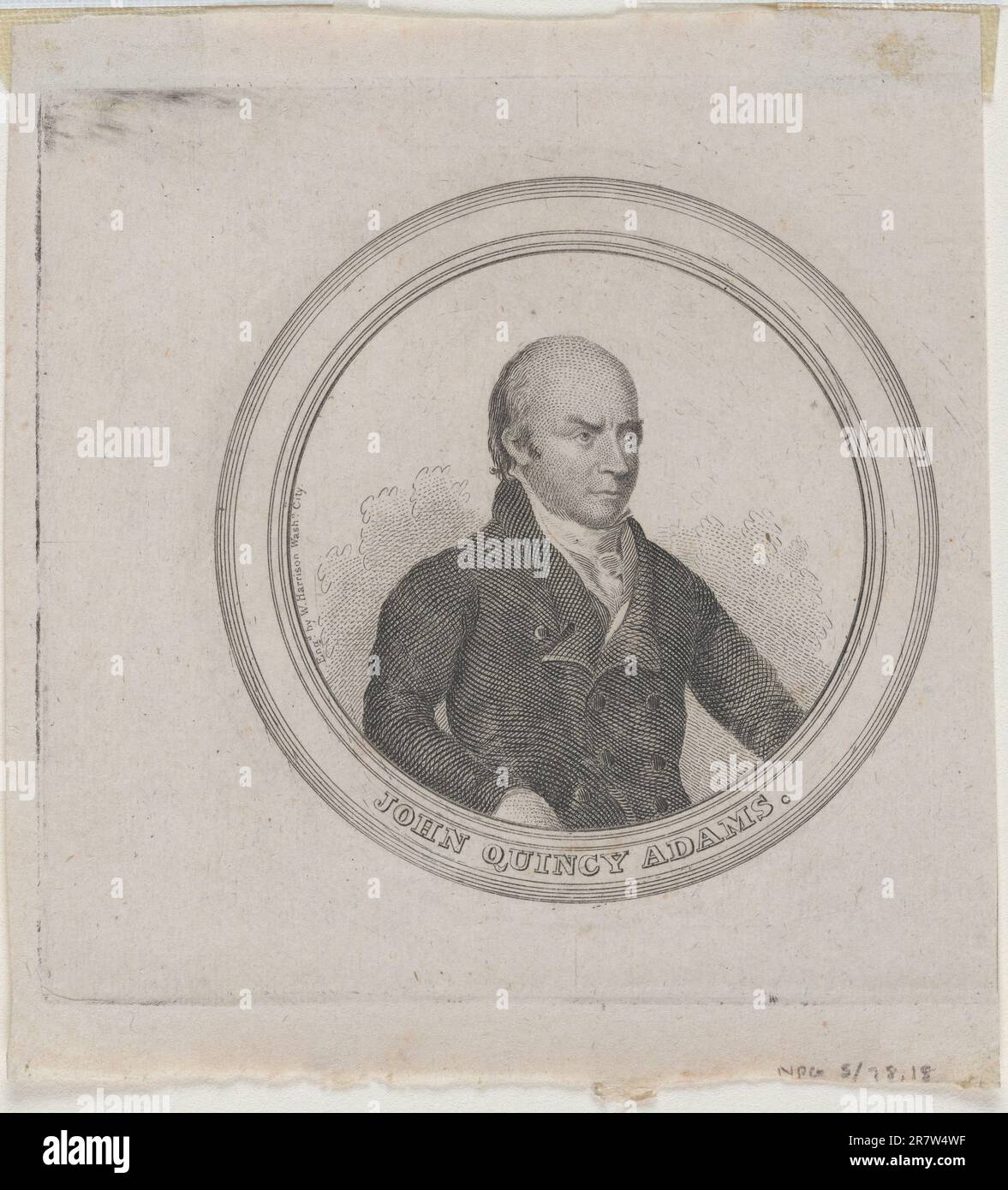 John Quincy Adams c. 1826-1830 Stockfoto