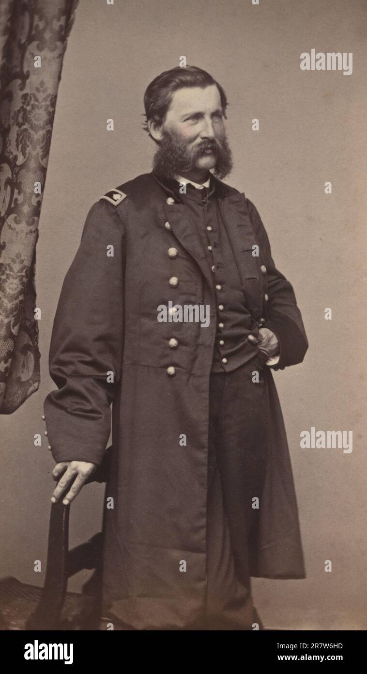 Leutnant Colonel Mills 1865 Stockfoto