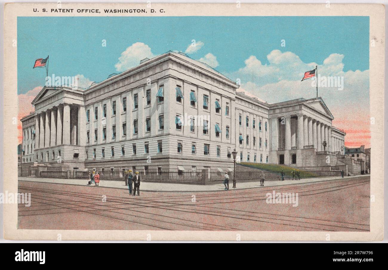 Patentamt c. 1909-1915 Stockfoto