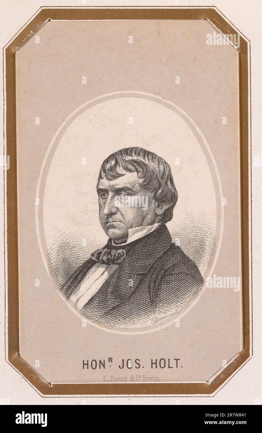 Joseph holt c. 1861-1862 Stockfoto