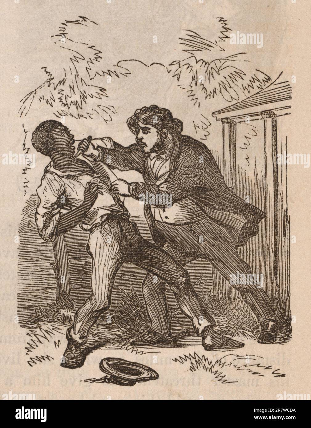 Erstochen Sein Opfer 1872 Stockfoto
