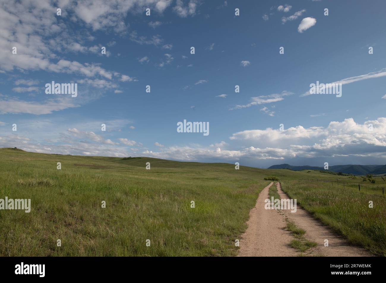 Greenland Open Space, ein County Park in der Nähe von Monument, Colorado Stockfoto