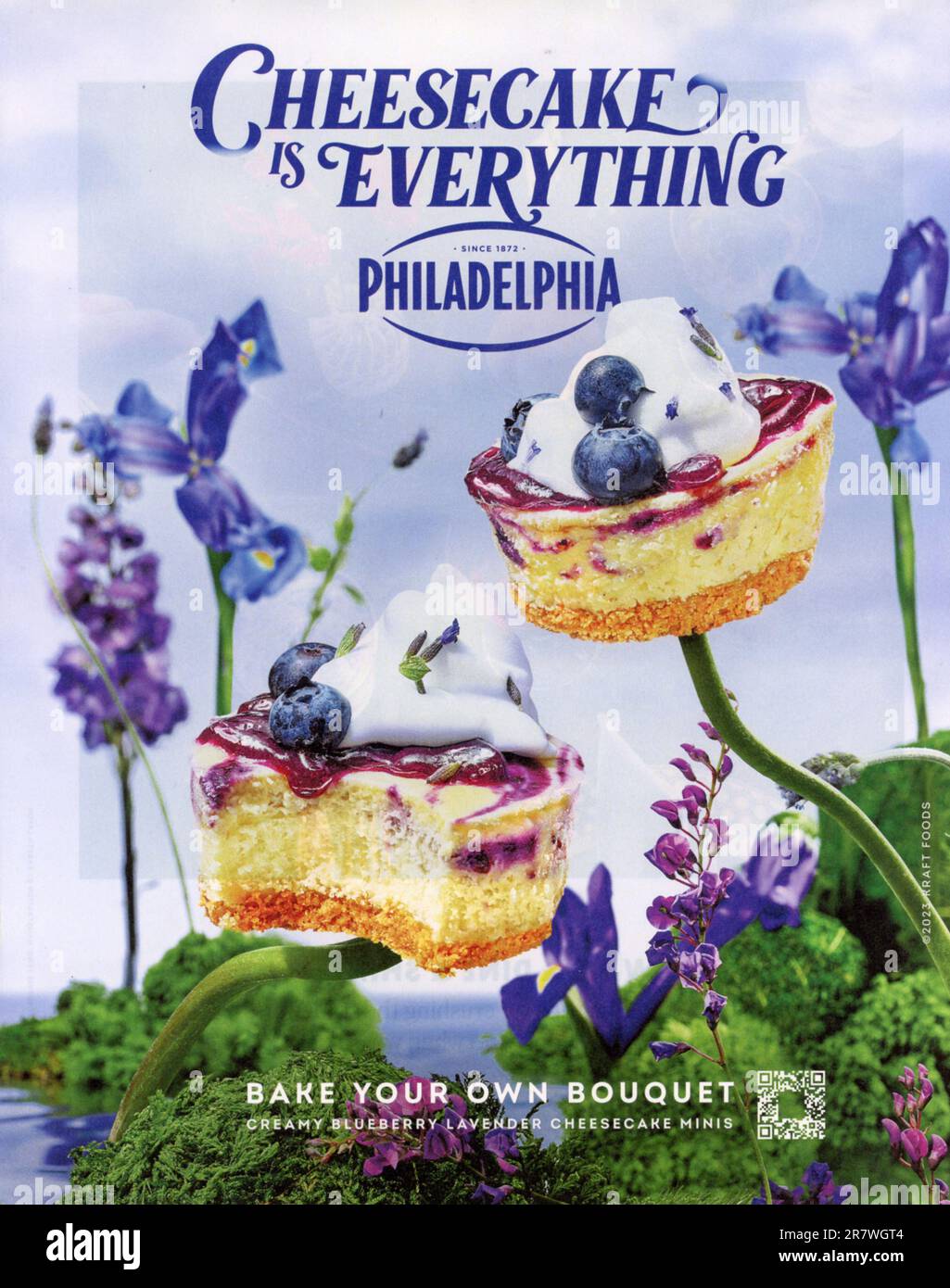 „Real Simple“ Zeitschriftenwerbung April 2023, USA Stockfoto