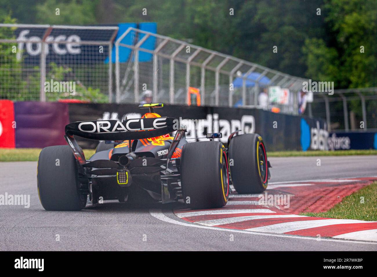 Sergio Perez (MEX) Redbull Racing RB19 während Freizügigkeitsrennen 3 am Samstag DER FORMEL 1 PIRELLI GRAND PRIX DU CANADA 2023 - vom 15. Bis 18. Juni 2023 Stockfoto