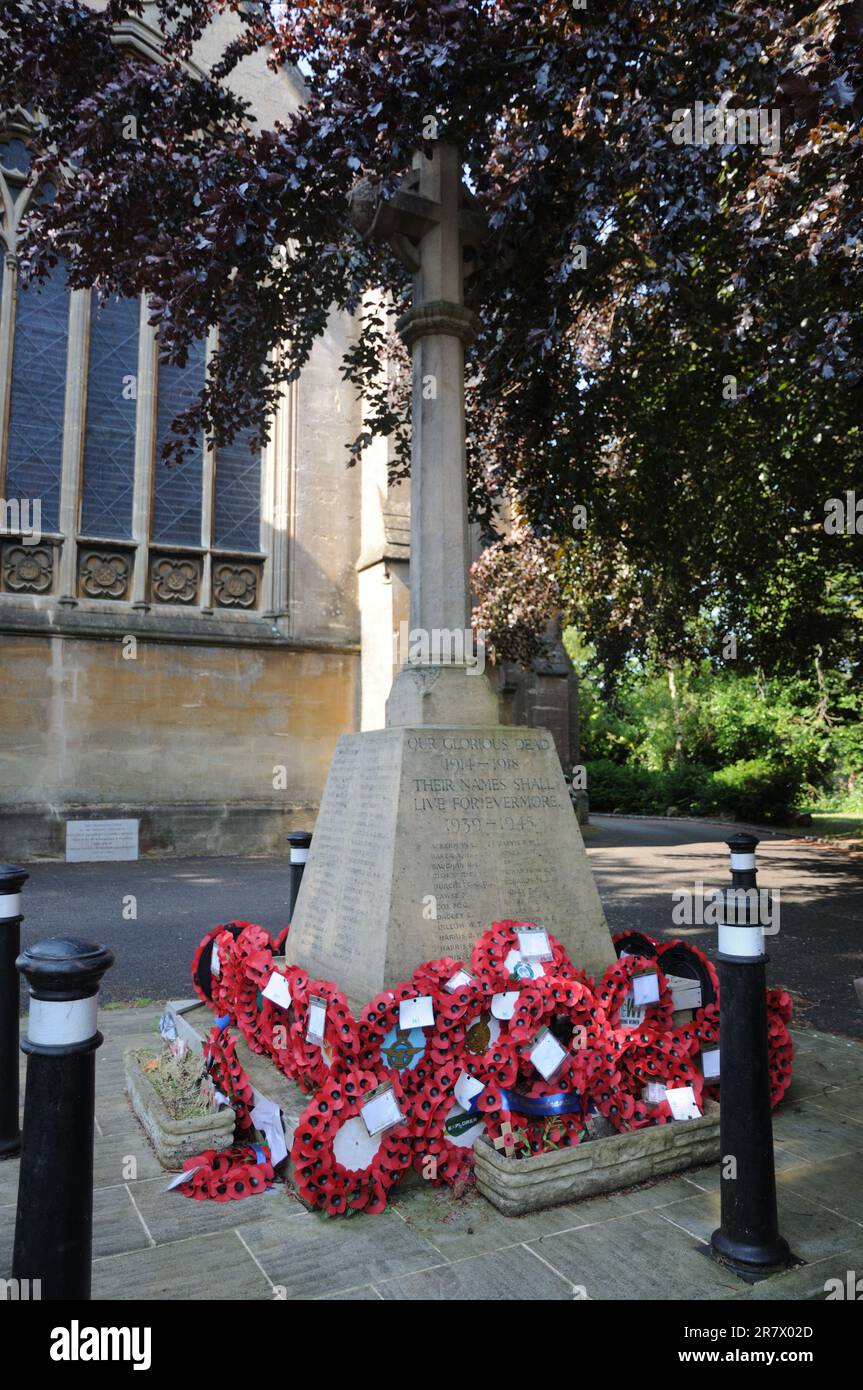 War Memorial, Buckingham, Buckinghamshire Stockfoto