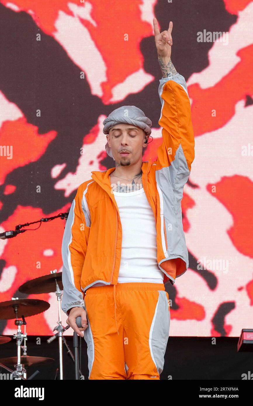 Costadinos Contostavlos, bekannt als Bühnenname Dappy, live auf der