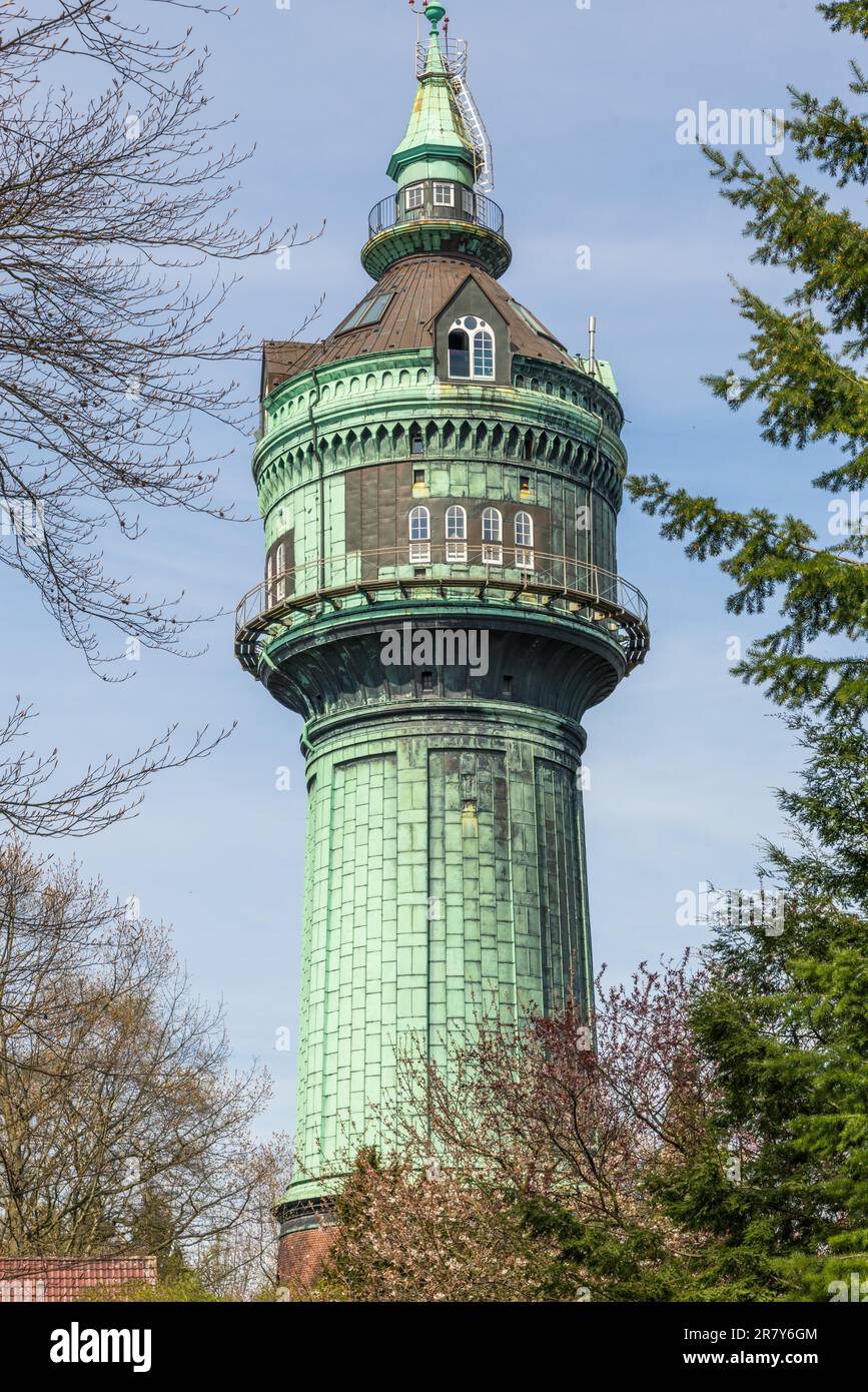 Der Wasserturm ist das Wahrzeichen des Stadtteils Hamburg Lokstedt. Es