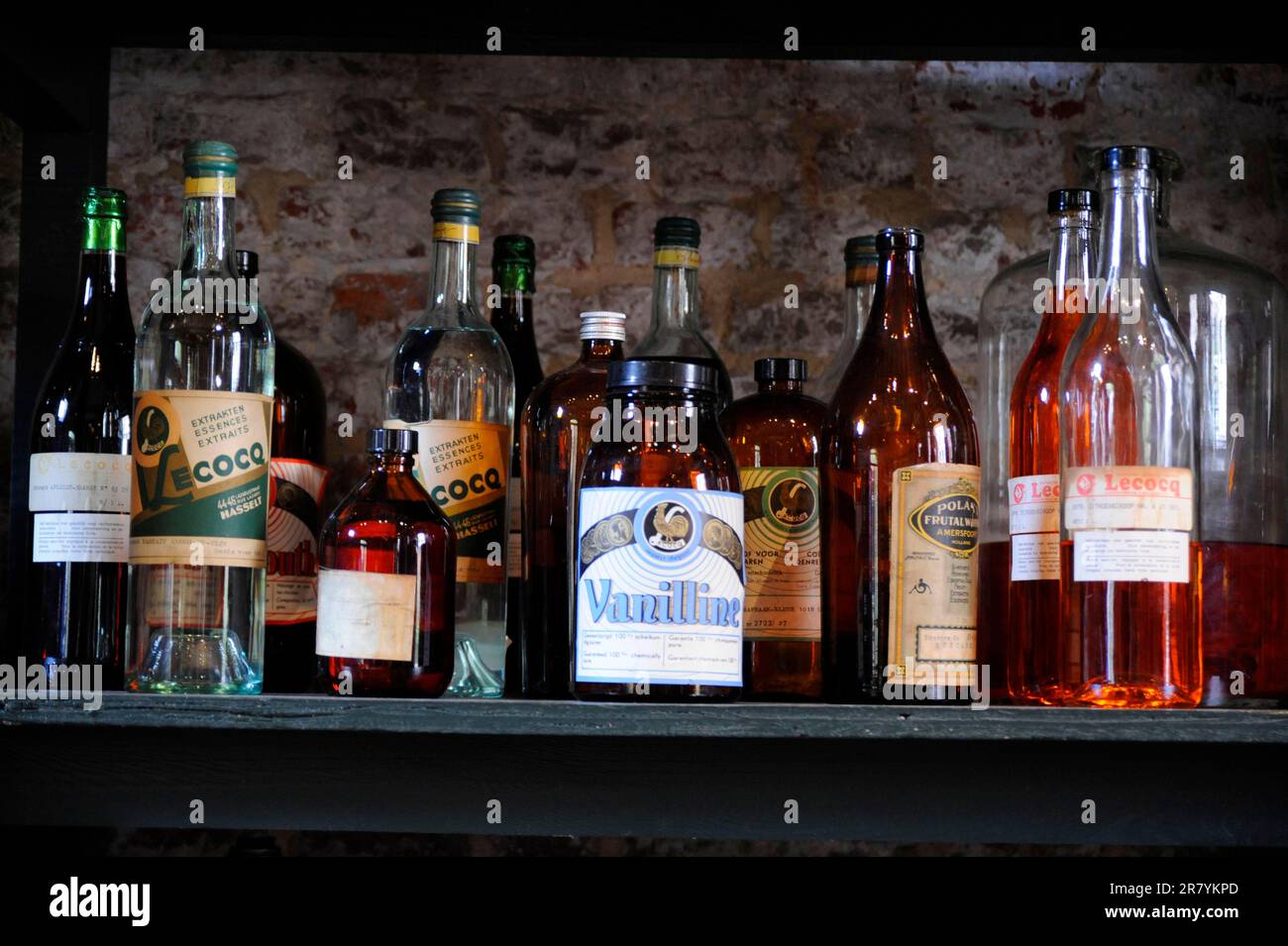 Nationales Genever-Museum, Hasselt, Limburg, Belgien Stockfoto