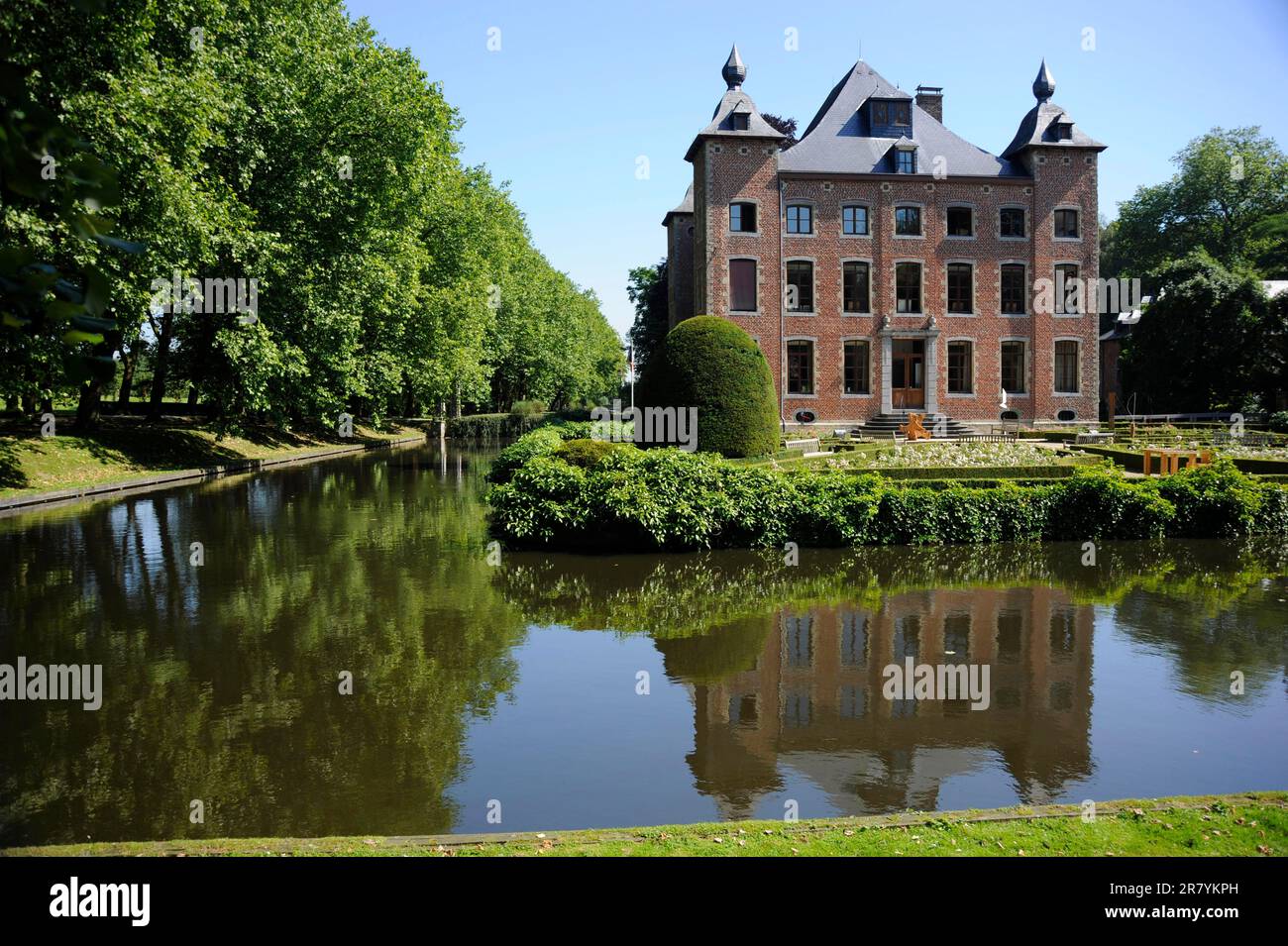 Coloma Castle, Sint-Pieters-Leeuw, Flämisches Brabant, Flandern, Belgien Stockfoto