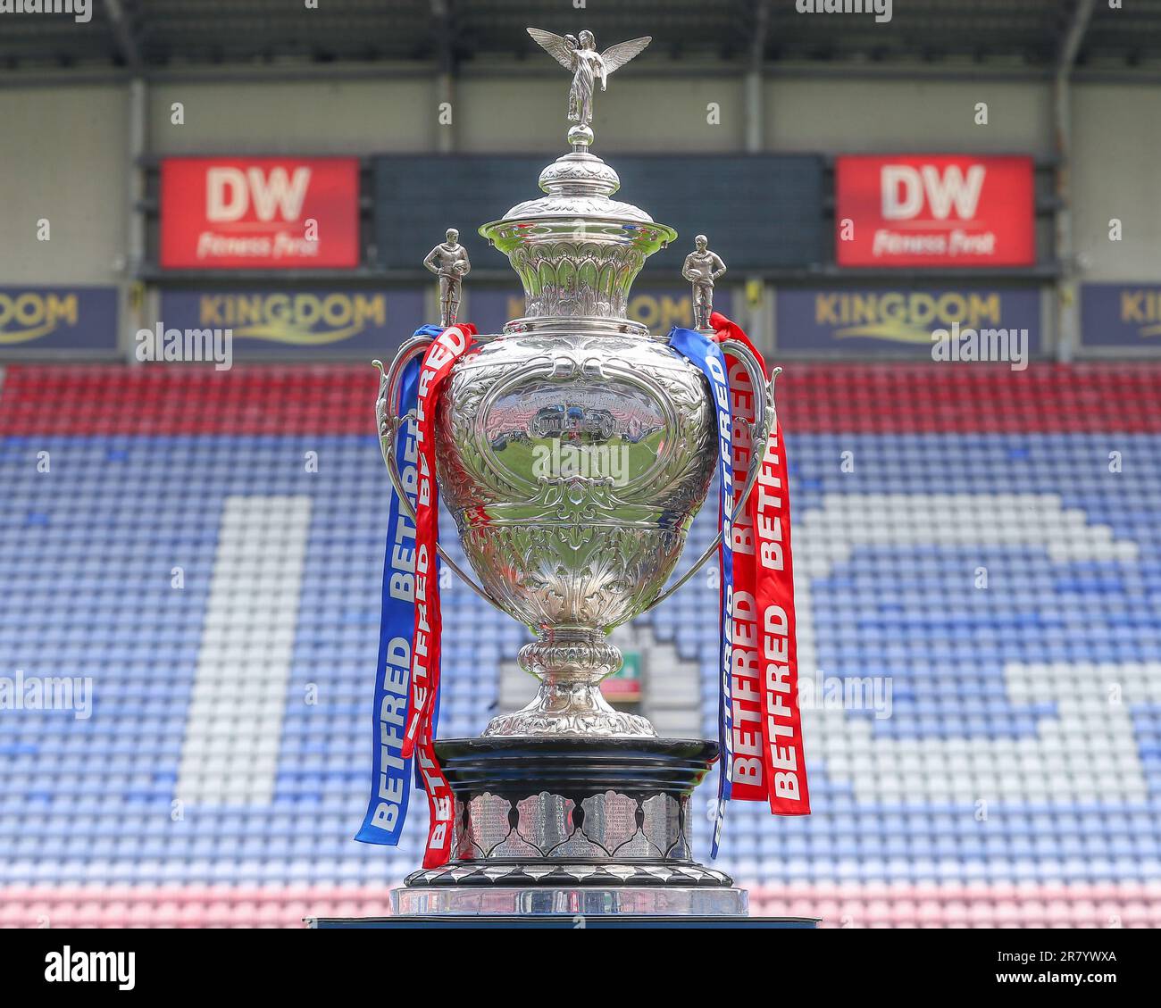 Der Betfred Challenge Cup vor dem Viertelfinalspiel des Betfred