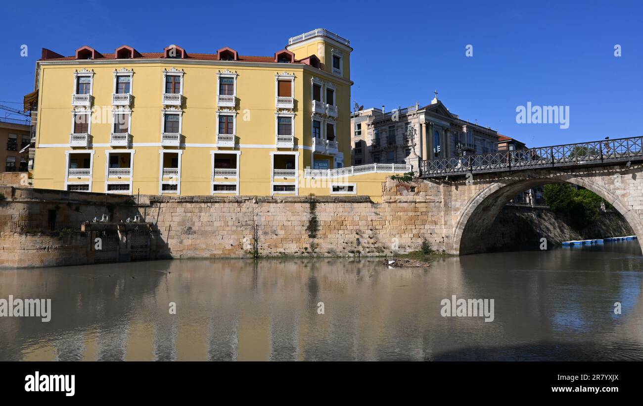 Murcia Rio Stockfoto