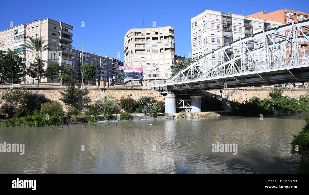 Murcia Rio Stockfoto
