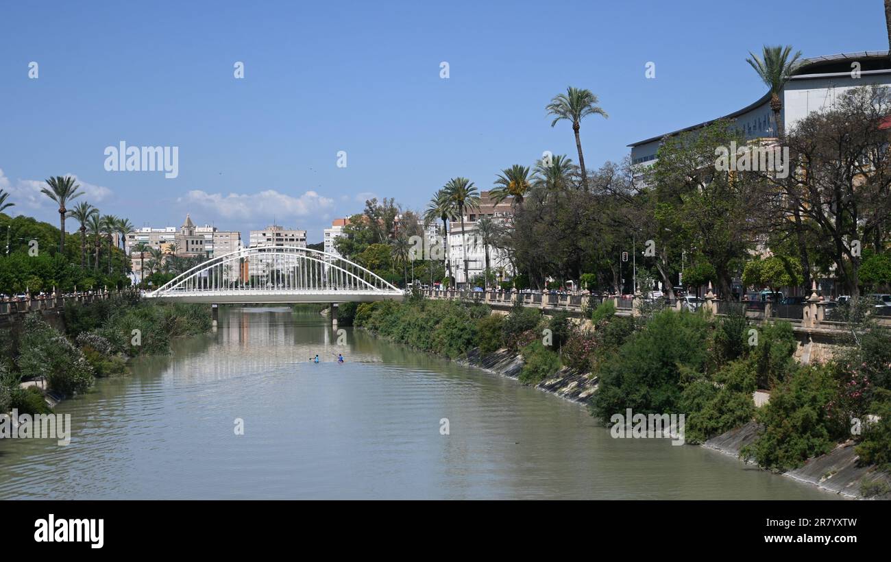 Murcia Rio Stockfoto