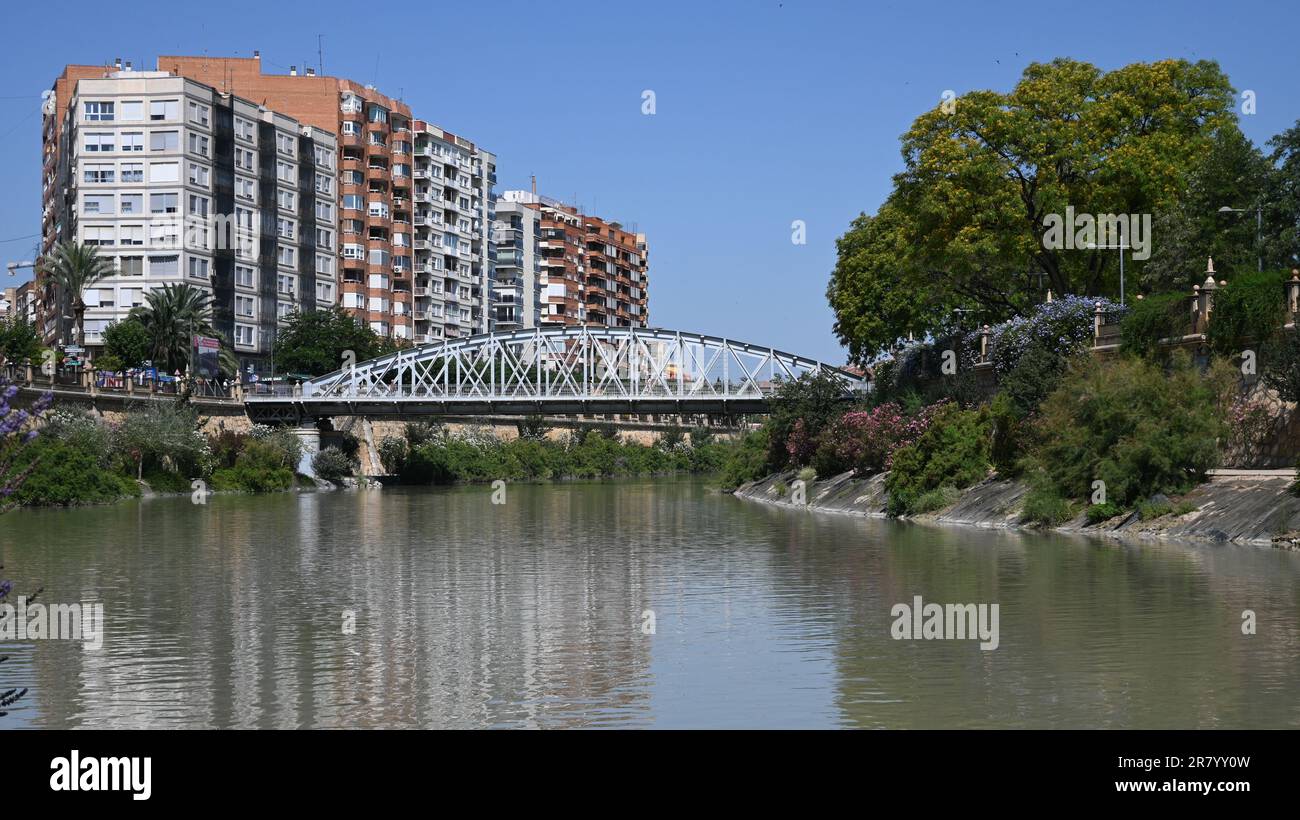Murcia Rio Stockfoto