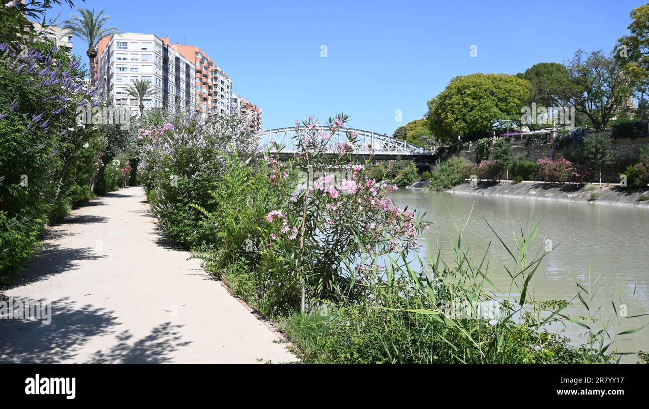 Murcia Rio Stockfoto