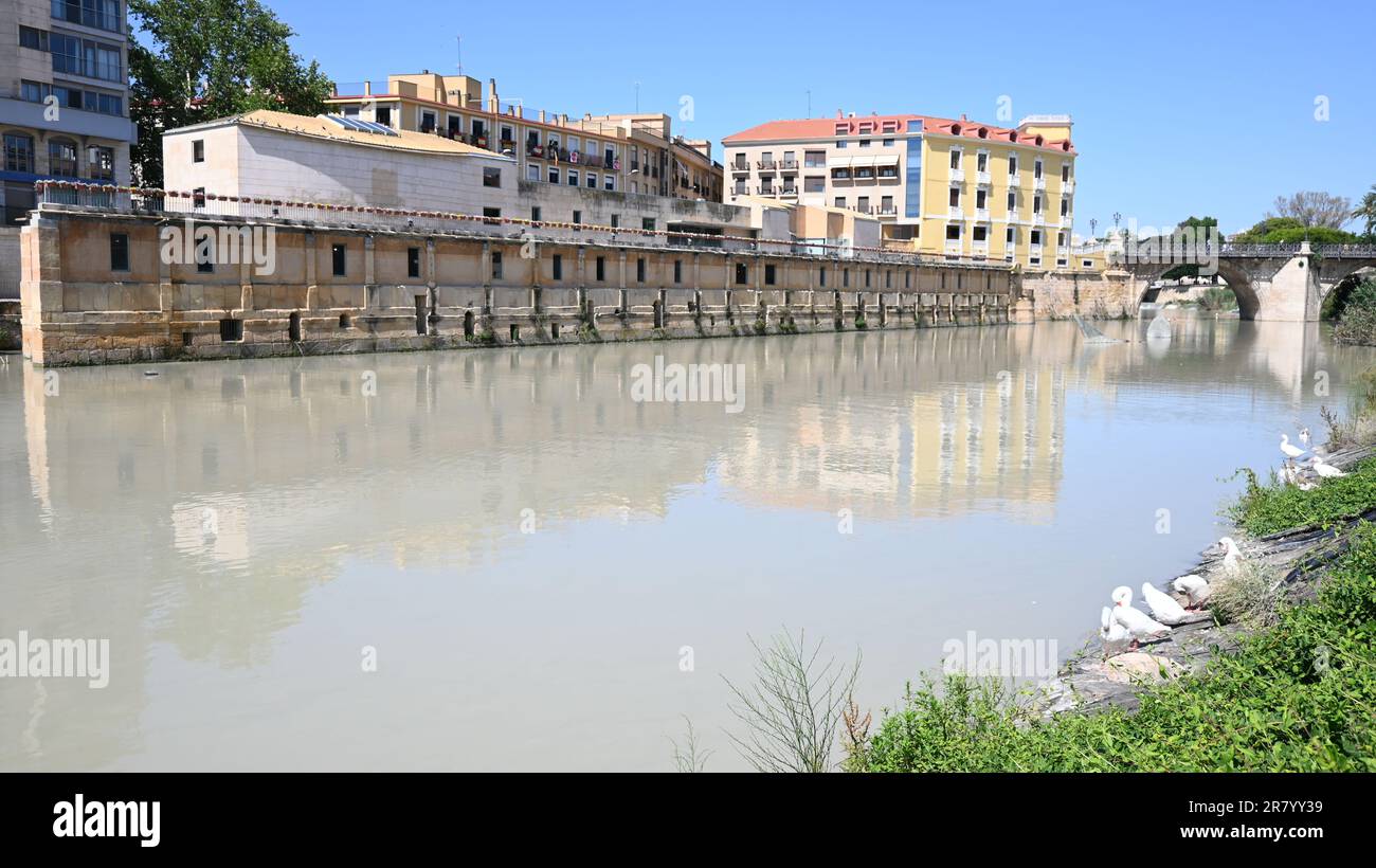 Murcia Rio Stockfoto