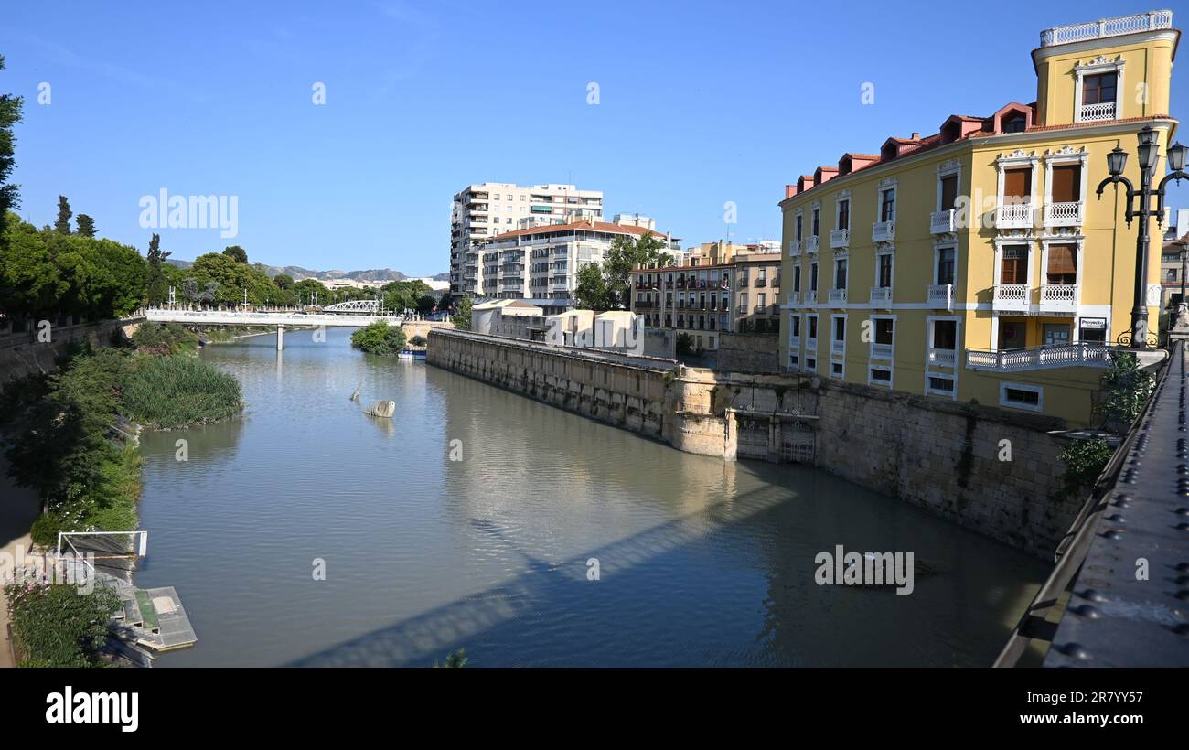 Murcia Rio Stockfoto