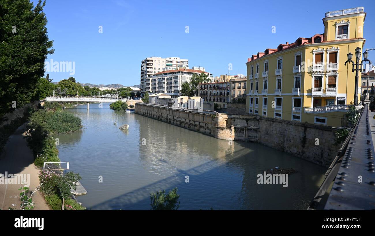 Murcia Rio Stockfoto