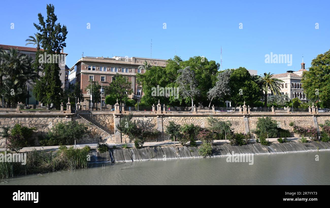 Murcia Rio Stockfoto