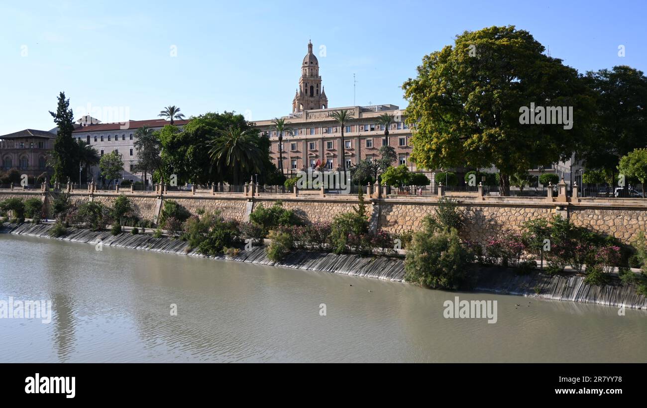 Murcia Rio Stockfoto