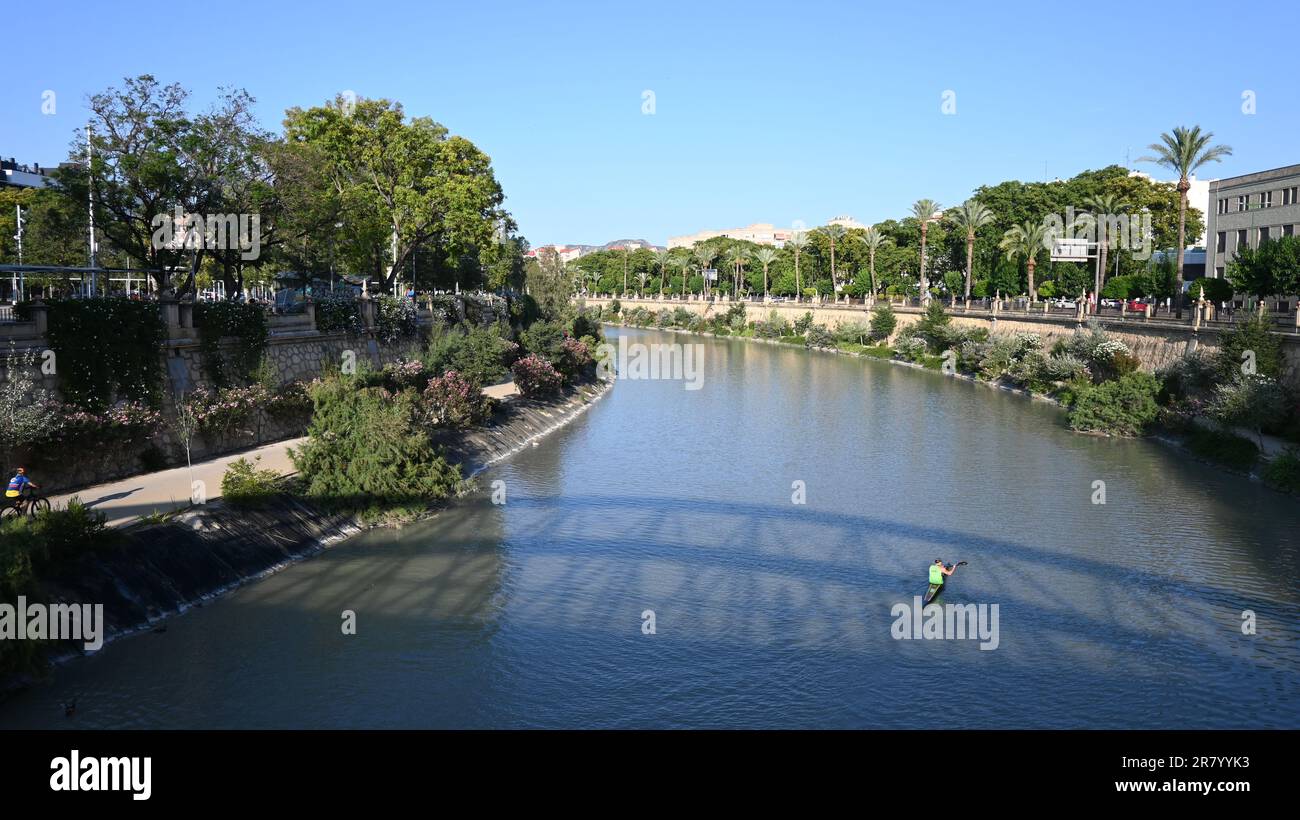 Murcia Rio Stockfoto