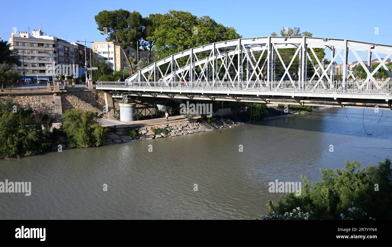 Murcia Rio Stockfoto