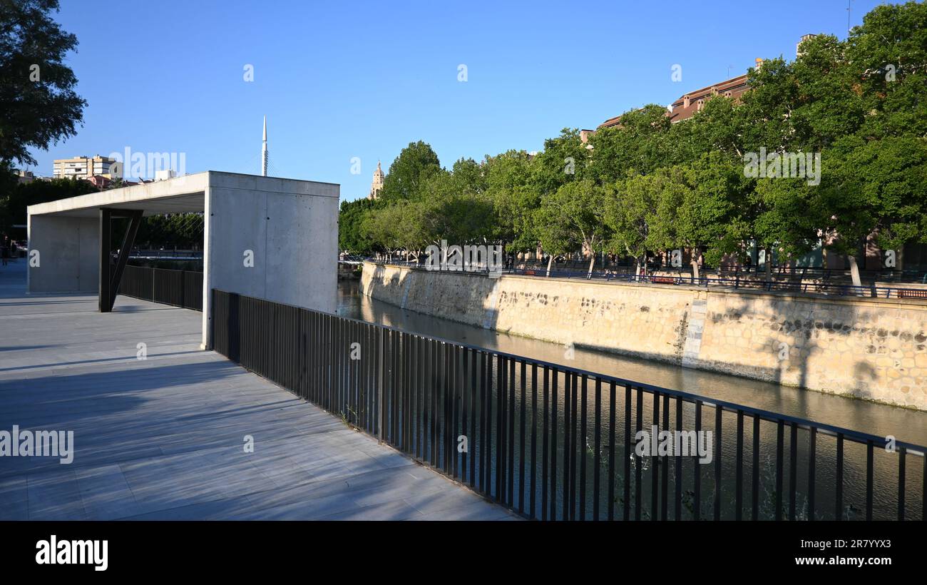 Murcia Rio Stockfoto
