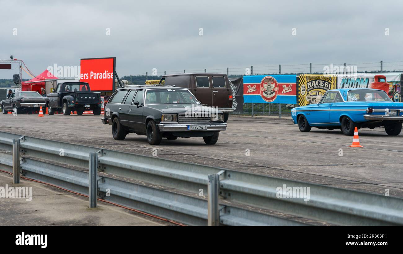 FINOWFURT, DEUTSCHLAND 06. MAI 2023 Das mittelgroße Auto Chevrolet