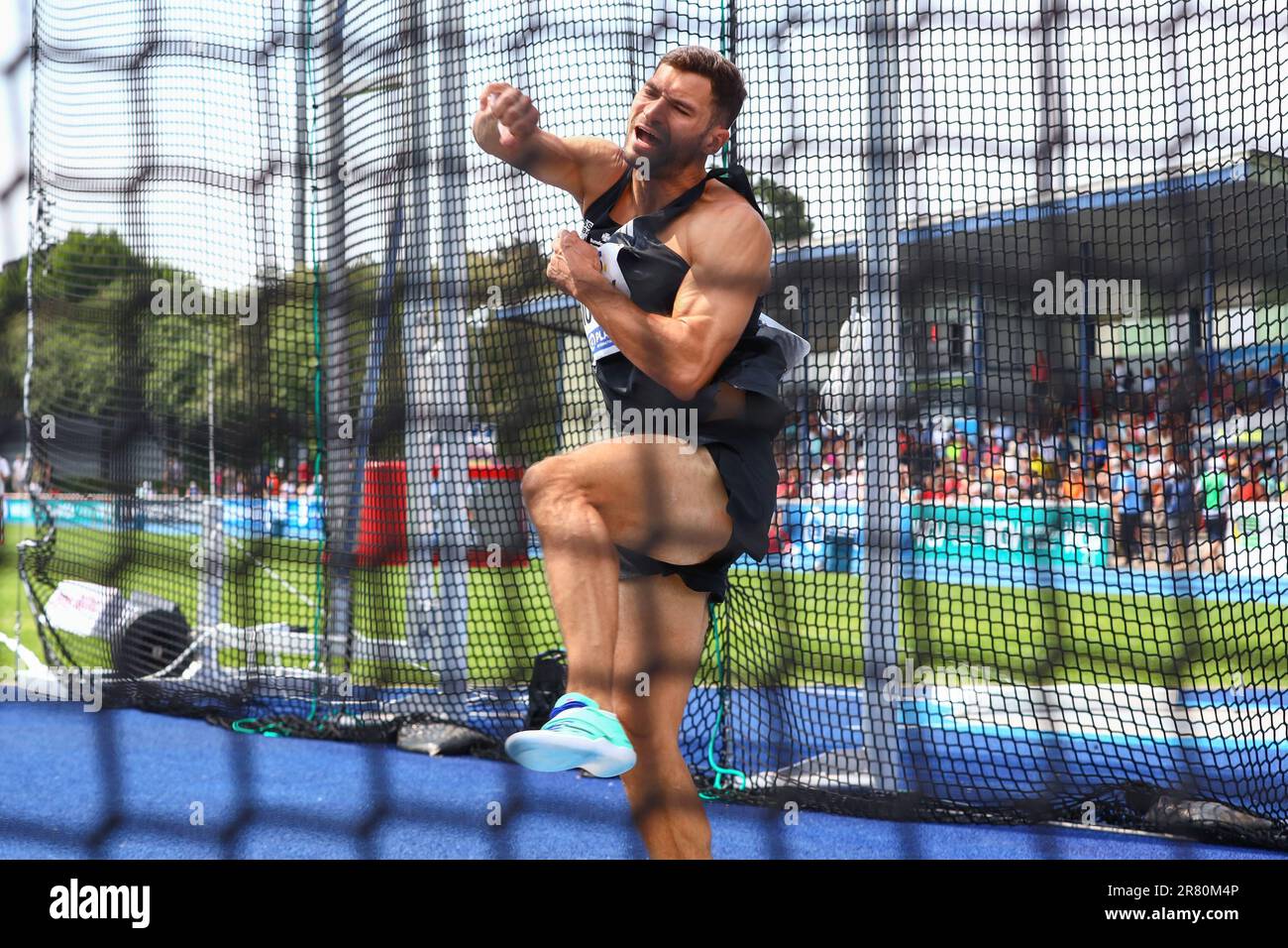 Ratingen, Deutschland, 18.06.2023: World Athletics Combined Events Tour – Gold. Men Discus, Tim Nowak, GER (SSV Ulm 1846) Kredit: NewsNRW / Alamy Live News Stockfoto