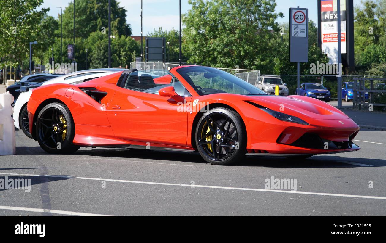 Ferrari F8 Spider - Coventry Moto Fest - Covmotofest 2023 Stockfoto