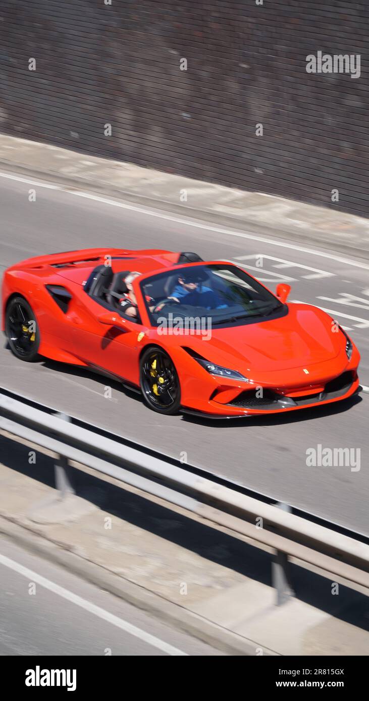 Ferrari F8 Spider - Coventry Moto Fest - Covmotofest 2023 Stockfoto