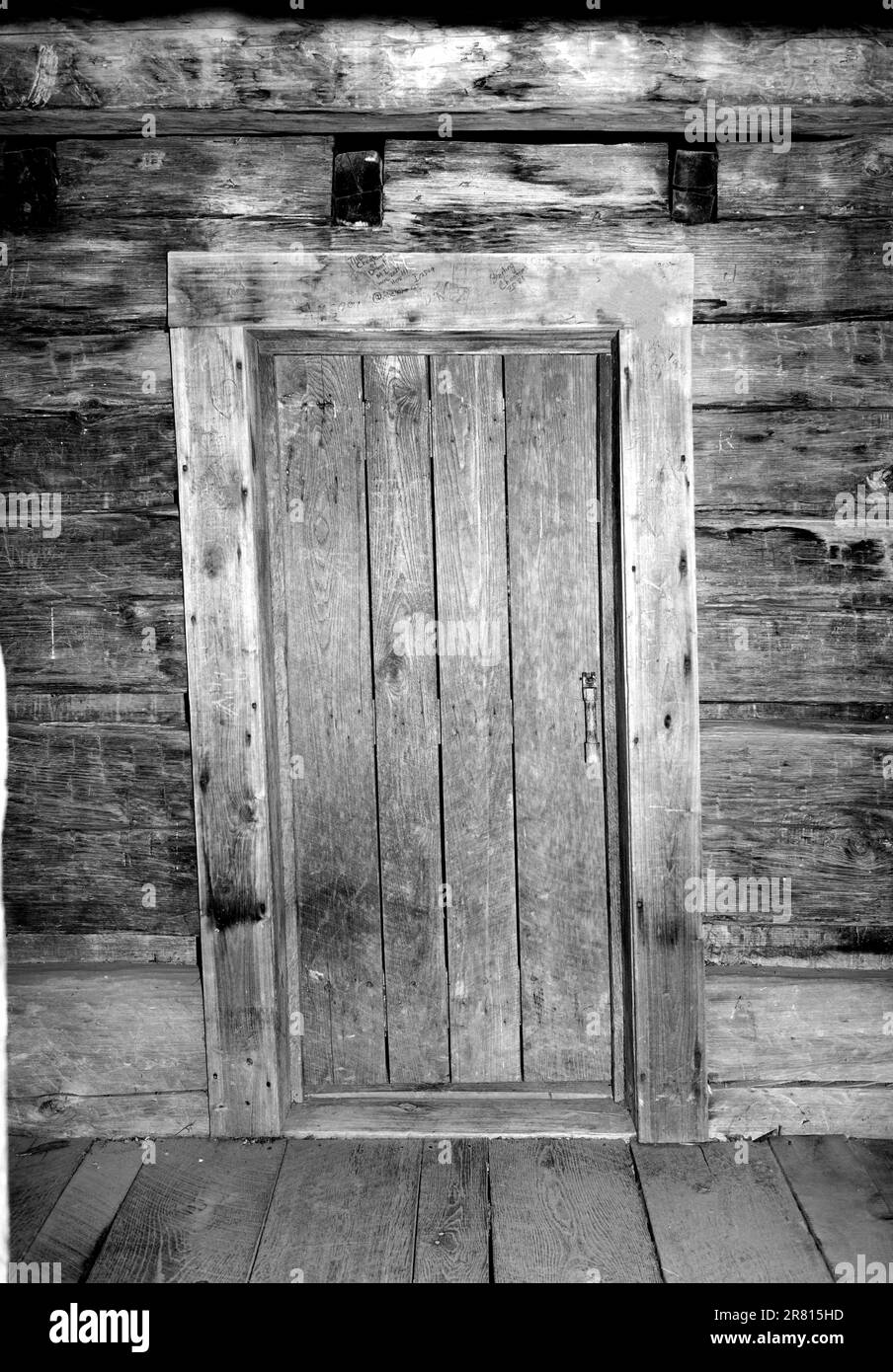 Das Noah 'Bud' Ogle Homestead in Gatlinburg, Tennessee. Stockfoto